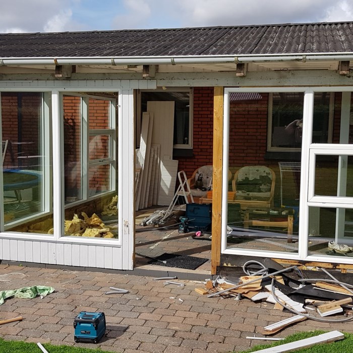 Overdækket terrasse...