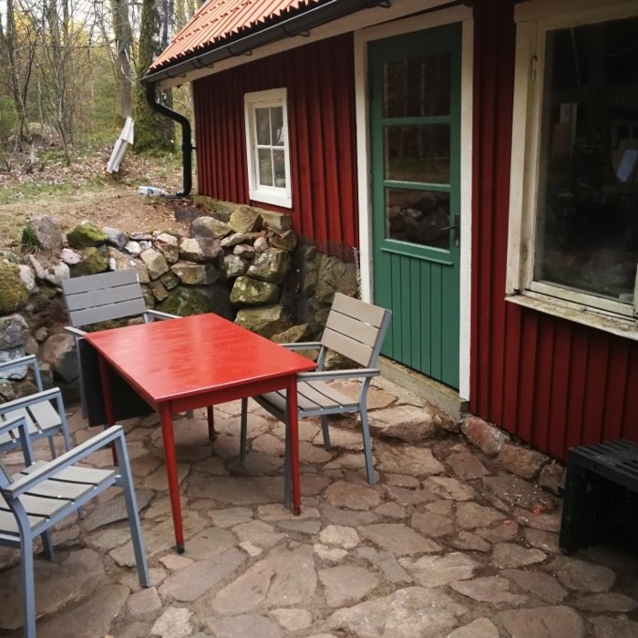 Rønnen sættes i stand.