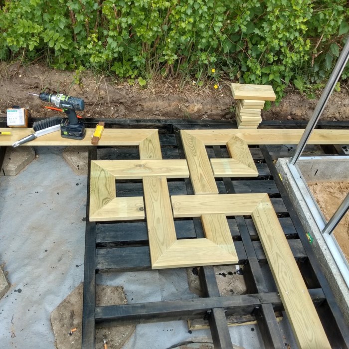 terrassen og Drivhus projekt