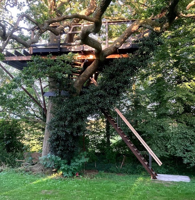 Et hus i et træ