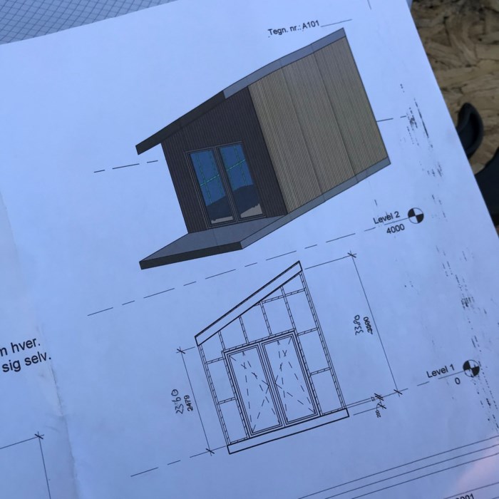 Anneks, på punktfundament
