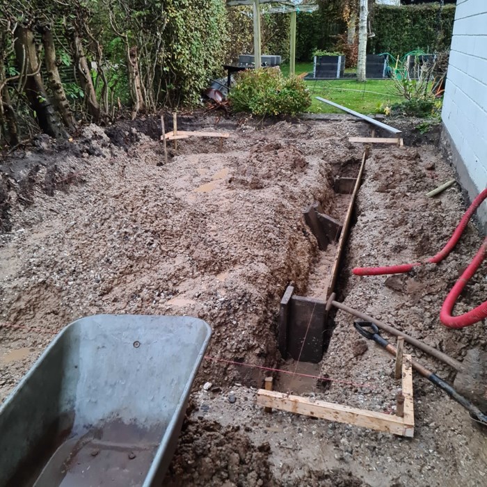 Hjemmelavet carport med værksted