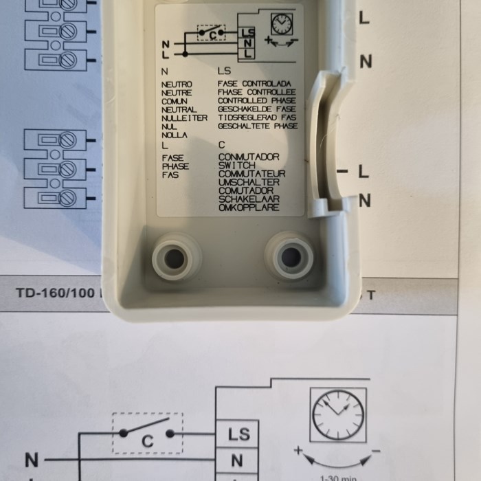 Kanalventilator ledning tilslutning...