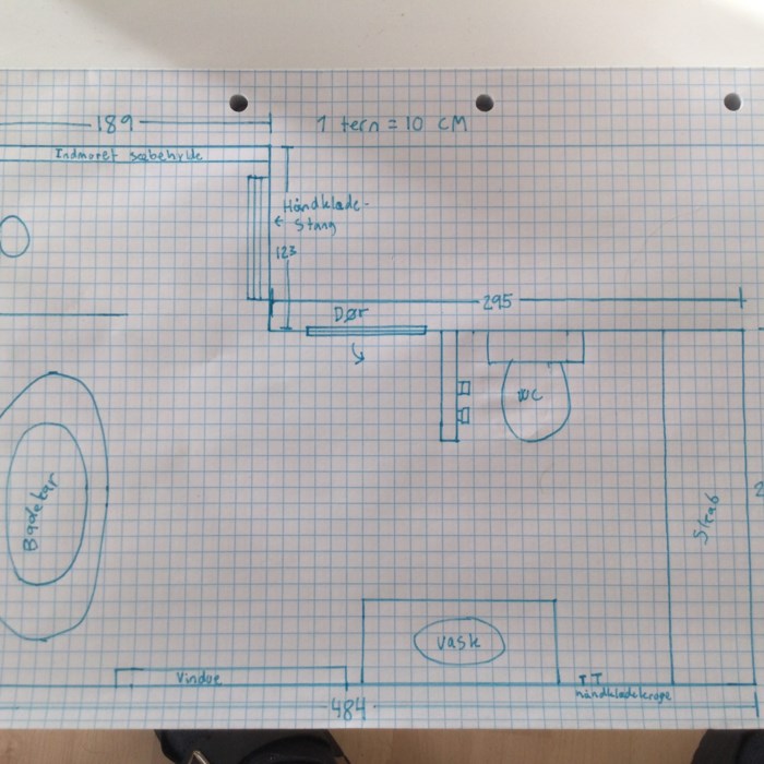 Totalrenovering af badeværelse
