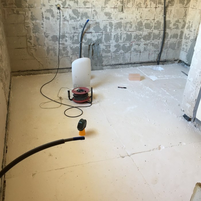 Totalrenovering af badeværelse