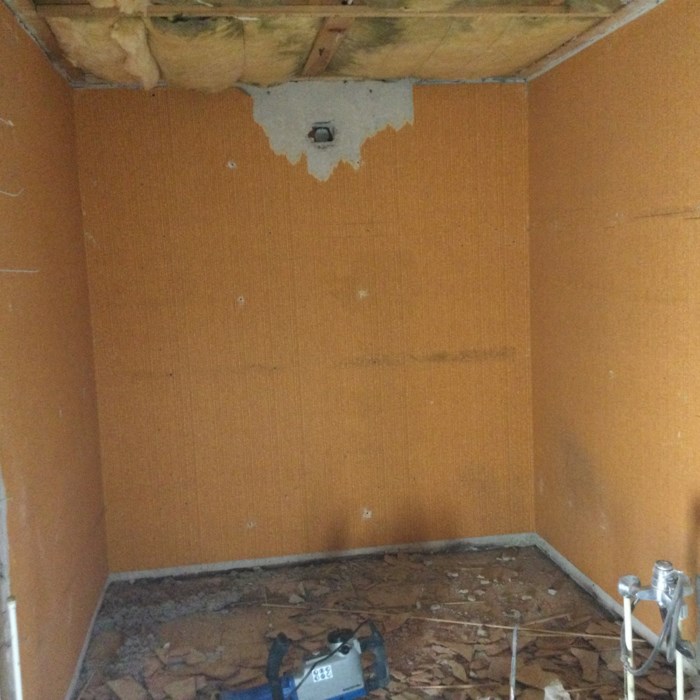 Totalrenovering af badeværelse