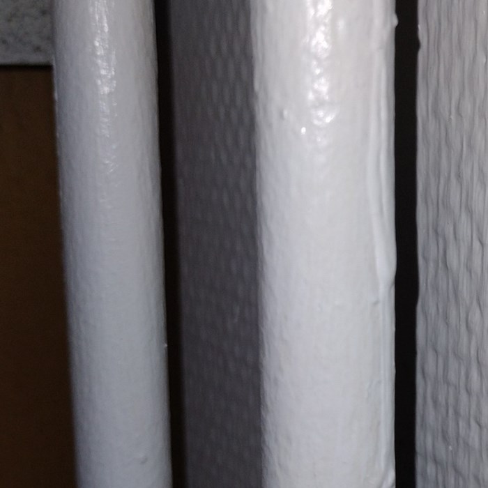 Vægmaling på radiator