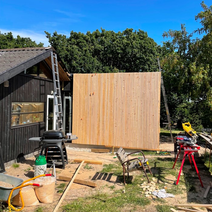 Tilbygning til ældre Kalmarhus