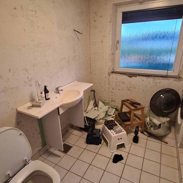 Tilbygning af garage Bryggers og to badeværelser