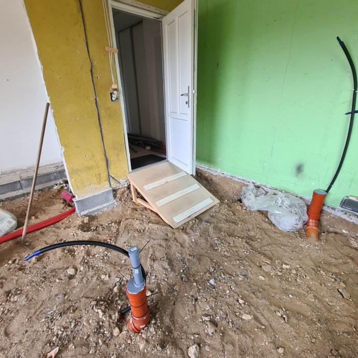 Tilbygning af garage Bryggers og to badeværelser