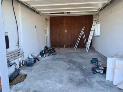 Tilbygning af garage (Bryggers og to badeværelser)