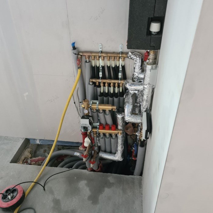 Tilbygning af garage Bryggers og to badeværelser