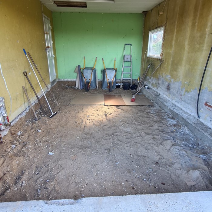 Tilbygning af garage Bryggers og to badeværelser