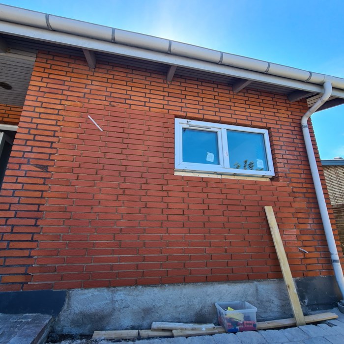Tilbygning af garage Bryggers og to badeværelser