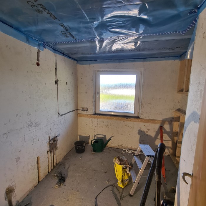 Tilbygning af garage Bryggers og to badeværelser