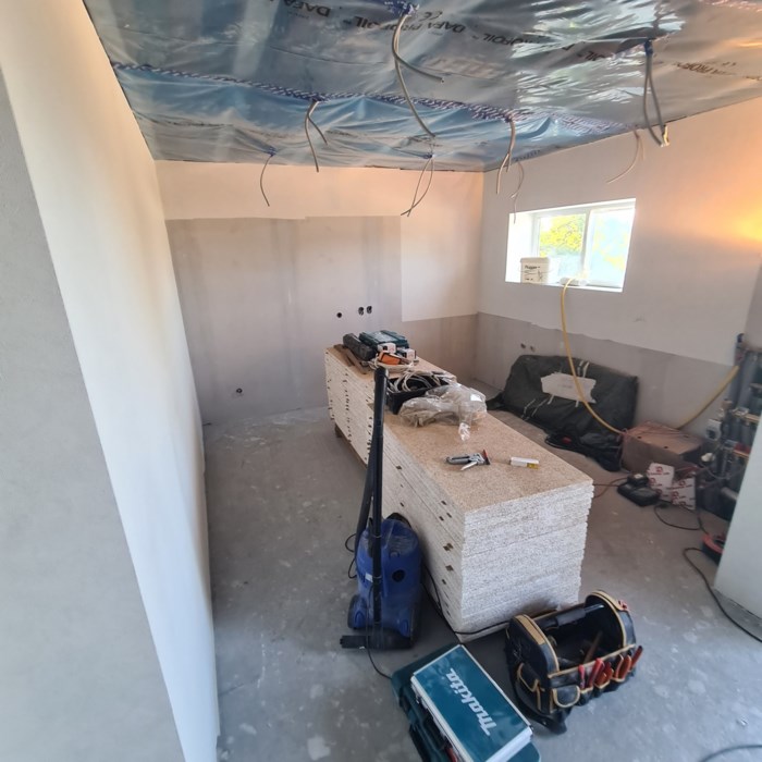 Tilbygning af garage Bryggers og to badeværelser