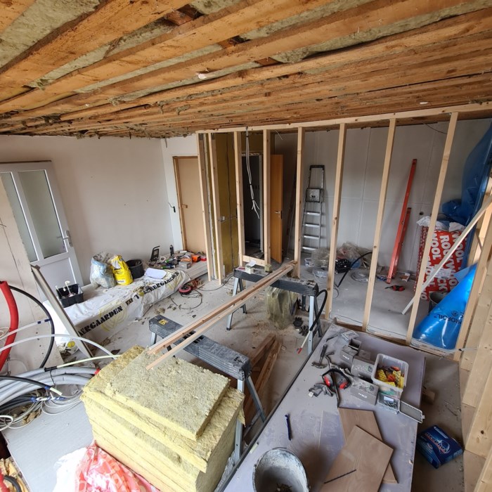 Tilbygning af garage Bryggers og to badeværelser