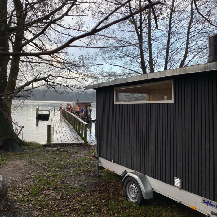 Sauna på trailerMobil sauna...