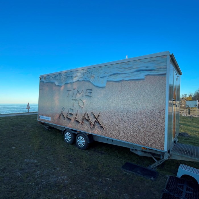 Sauna på trailerMobil sauna...