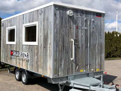 Sauna på trailer/Mobil sauna 