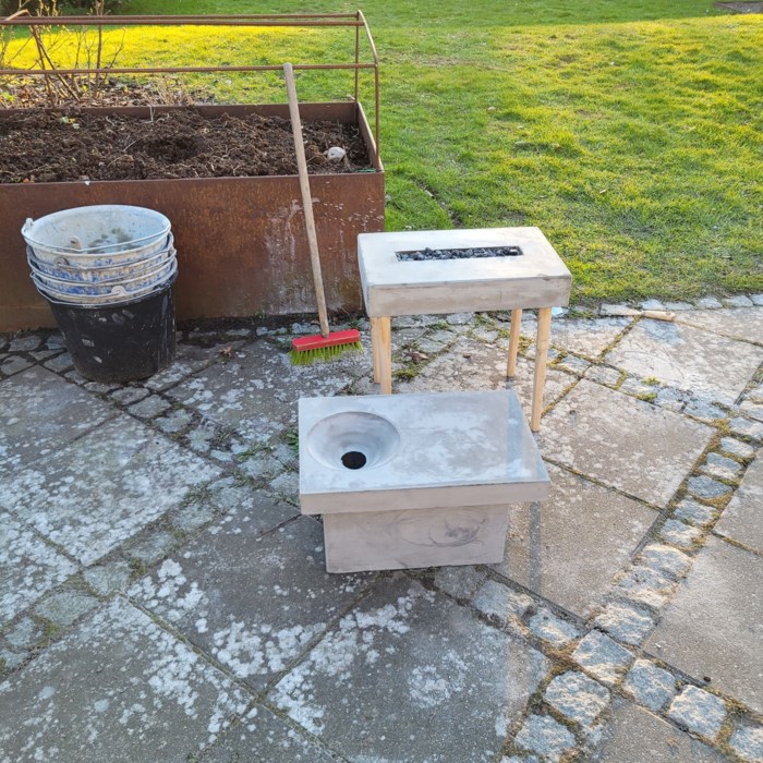 Betonbord til haven