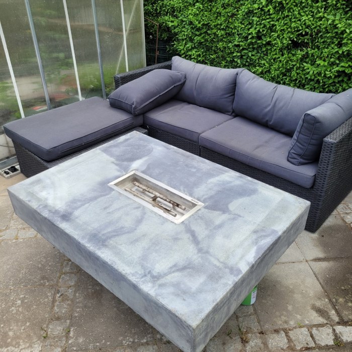 Betonbord til haven