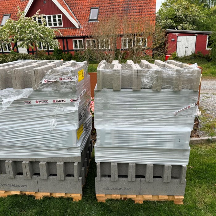 Nyt haveskur isoleret til blandt andet planteopbevaring